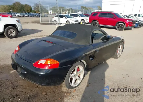1999 Porsche Boxster z USA, uszkodzony, nr VIN WP0CA2985XU626399